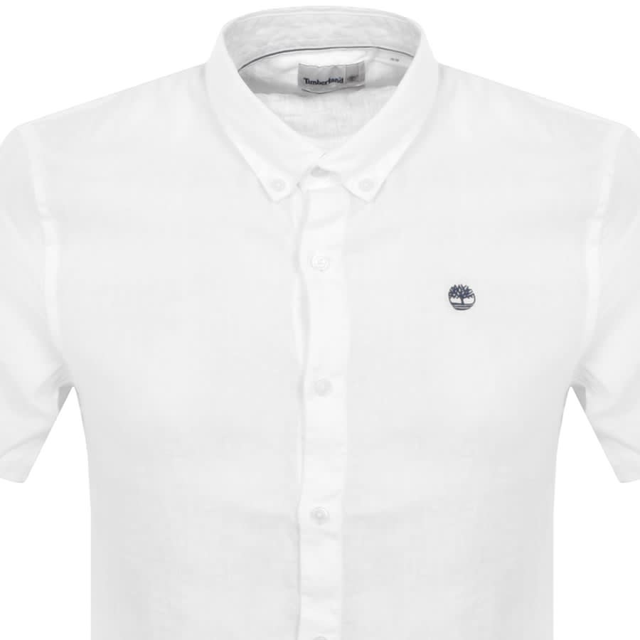 Timberland Mill River Linen Slim Fit Shirt White Mainline Menswear United States